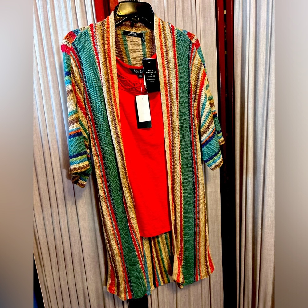 NWT Ralph Lauren 2-piece set.